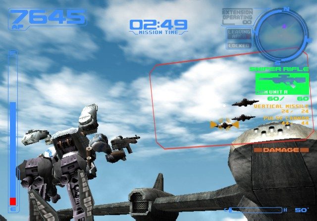 Armored Core 2: Another Age in-game screen image #1 