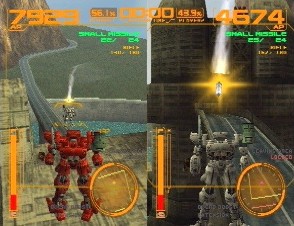Armored Core 2 in-game screen image #1 