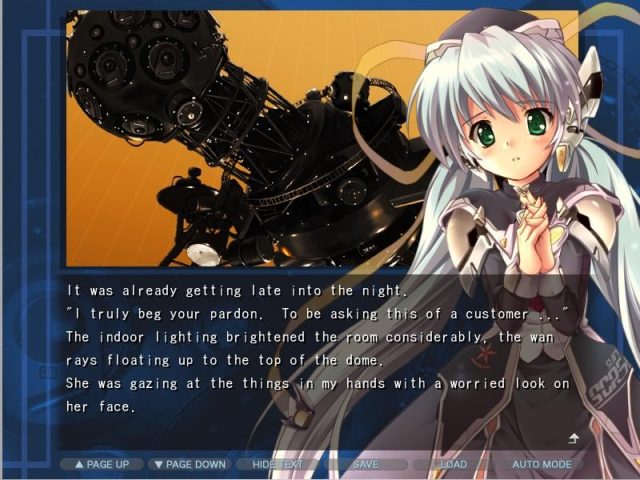 Planetarian ～Chiisana Hoshi no Yume～  in-game screen image #2 