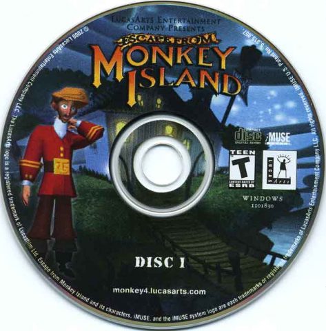 Escape from Monkey Island  in-game screen image #4 