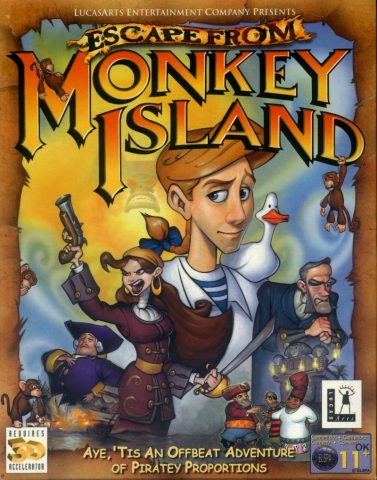 Escape from Monkey Island  package image #1 
