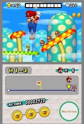 New Super Mario Bros.  in-game screen image #5 