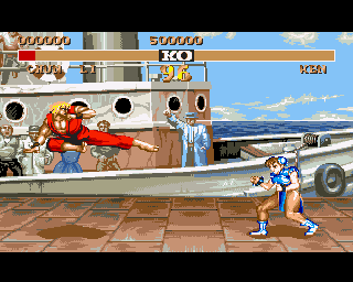Street Fighter II in-game screen image #2 