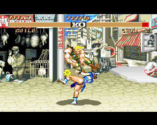 Street Fighter II in-game screen image #1 