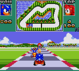 Sonic Drift 2  in-game screen image #1 
