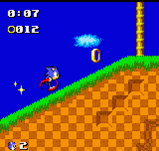 Sonic the Hedgehog Pocket Adventure  in-game screen image #1 