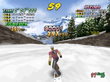 Cool Boarders 2  in-game screen image #2 