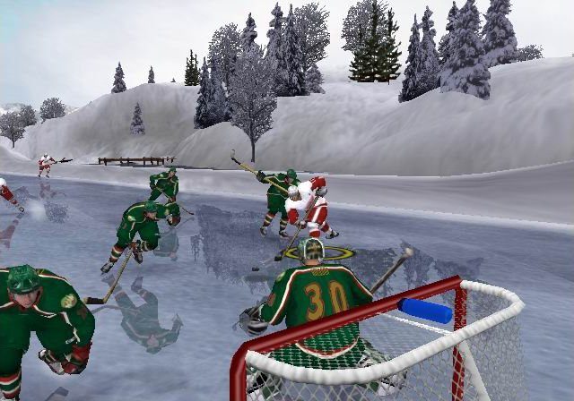 ESPN NHL Hockey 2K4 in-game screen image #1 