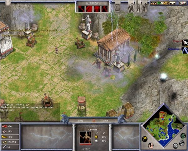 Age of Mythology  in-game screen image #3 