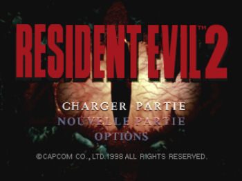 Resident Evil 2  title screen image #2 