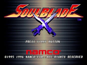 Soul Blade  title screen image #2 