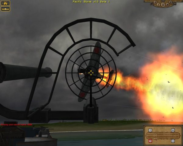 Pacific Storm  in-game screen image #2 