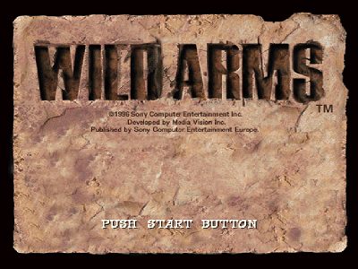 Wild Arms  title screen image #1 