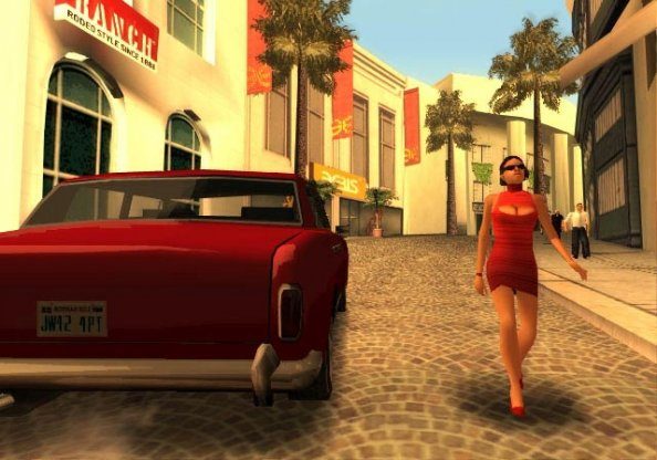 Grand Theft Auto: San Andreas  in-game screen image #4 