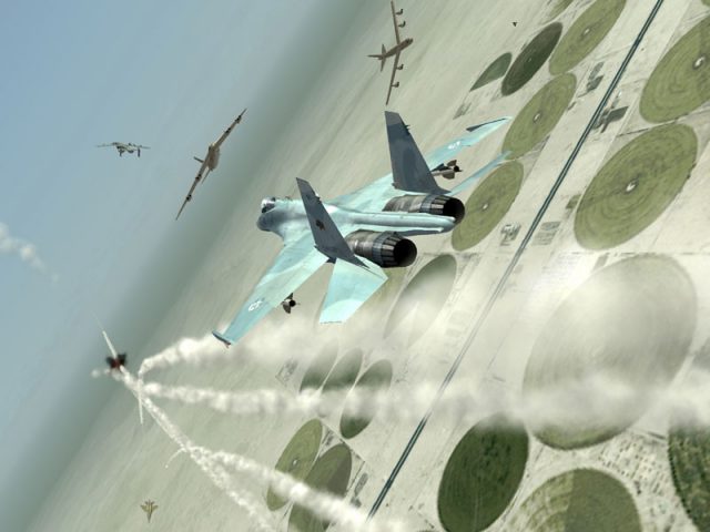 Ace Combat 5: The Unsung War  in-game screen image #4 