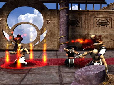 Mortal Kombat: Shaolin Monks  in-game screen image #5 