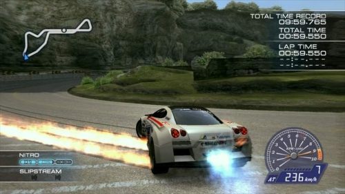 Ridge Racer 7  in-game screen image #1 