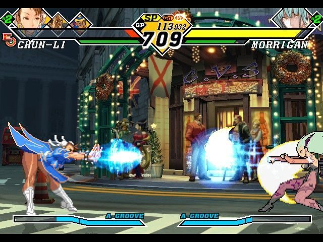 Capcom vs. SNK 2 EO  in-game screen image #4 