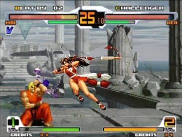SNK vs. Capcom: SVC Chaos  in-game screen image #2 