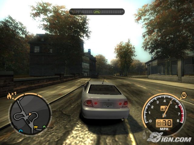 Need for Speed Most Wanted in-game screen image #1 
