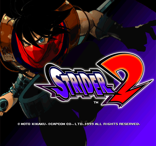 Strider 2  title screen image #1 