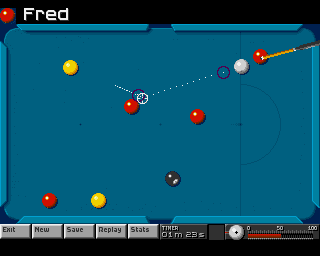 Arcade Pool in-game screen image #1 