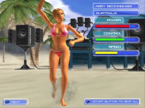 Summer Heat Beach Volleyball  in-game screen image #2 