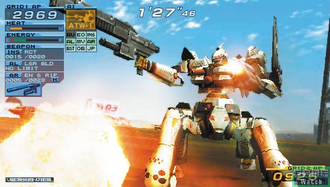 Armored Core: Formula Front  in-game screen image #3 