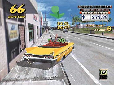 Crazy Taxi  in-game screen image #2 