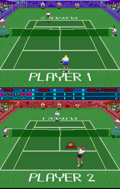 Hot Shots Tennis in-game screen image #1 