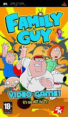 Family Guy Video Game! It's too Hot for TV!  package image #1 