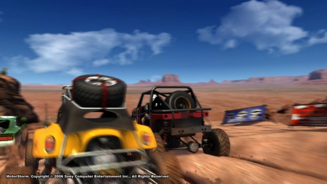 MotorStorm in-game screen image #1 