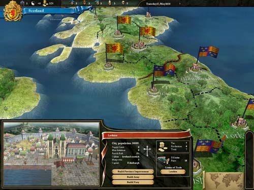 Europa Universalis III: Napoleon's Ambition  in-game screen image #1 