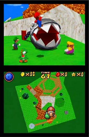 Super Mario 64 DS in-game screen image #1 
