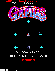 Gaplus  title screen image #1 