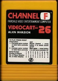 Videocart 26: Alien Invasion package image #1 