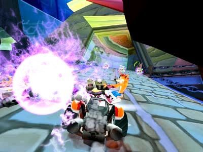 Crash Tag Team Racing in-game screen image #1 