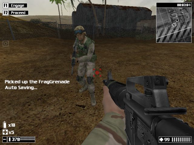 Army Ranger: Mogadishu in-game screen image #1 