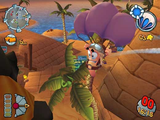 Worms: Forts Under Siege in-game screen image #1 