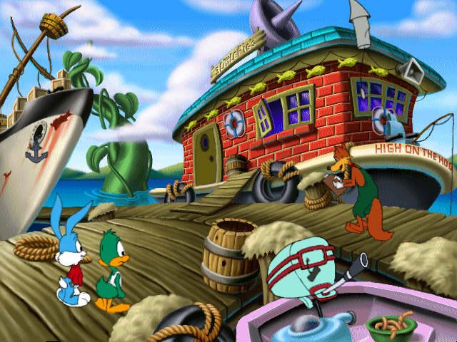 Tiny Toon Adventures: Buster and the Beanstalk in-game screen image #2 