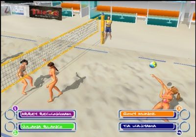 Summer Heat Beach Volleyball  in-game screen image #4 