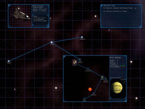 Puzzle Quest: Galactrix in-game screen image #4 