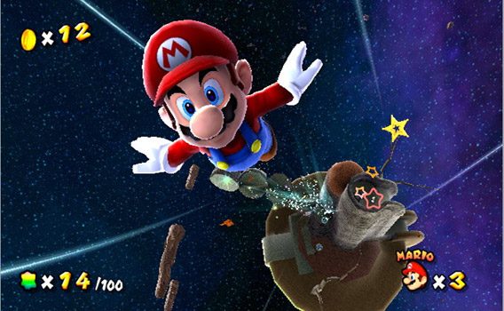 Super Mario Galaxy  in-game screen image #5 