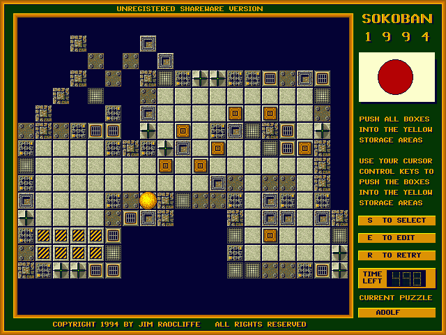 Sokoban  in-game screen image #1 