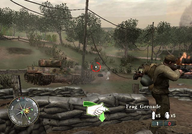 Call of Duty 3  in-game screen image #1 