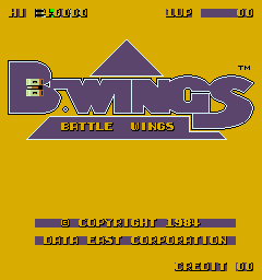 B-Wings - Battle Wings title screen image #1 