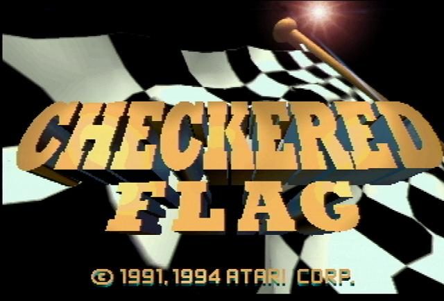 Checkered Flag  title screen image #1 