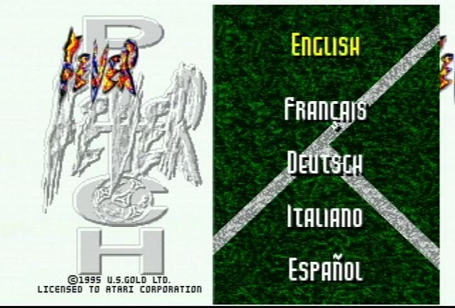 Fever Pitch Soccer  title screen image #1 
