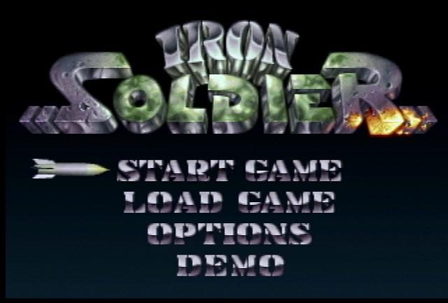 Iron Soldier  title screen image #1 