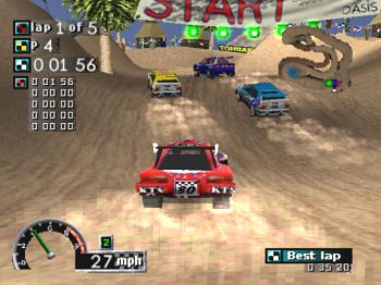 Rally Cross in-game screen image #1 